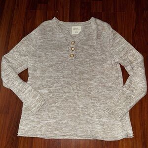 Natural Reflections Women’s Tan Sweater Size Large